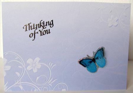 Blossom Swirls in Blue by Margaret McCartney
