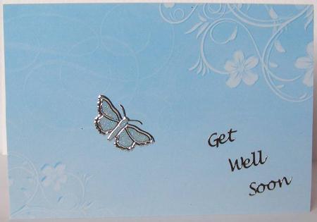 Blossom Swirls in Turquoise by Margaret McCartney