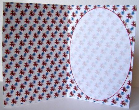 Red Daisies Insert by Margaret McCartney