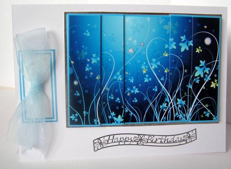 Abstract Art Side Stacker by Margaret McCartney