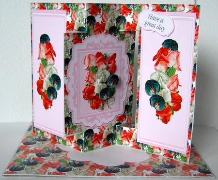 Sweet Peas All Occasion Swing Card Kit by Margaret McCartney