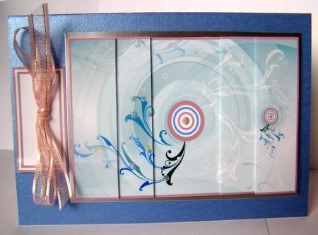 Abstract Art Side Stacker by Margaret McCartney