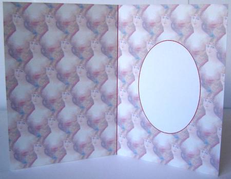 Vintage Girl Insert by Margaret McCartney