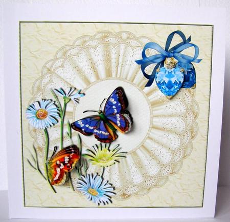 Floral Butterflies by Margaret McCartney