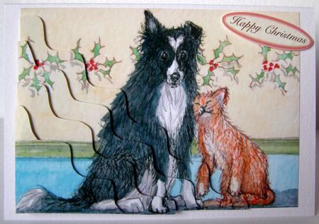 They're Making an Effort at Peace on Earth Wavy Stacker by Margaret McCartney