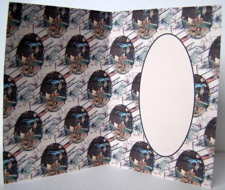 Oriental Oval Insert by Margaret McCartney