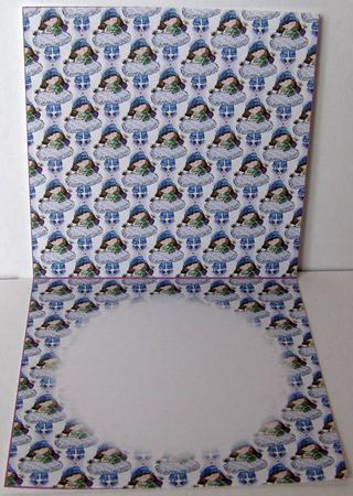 Cloey Loves Purple (1) 5x5 Insert/card Base 1 Mix N Match by Margaret McCartney