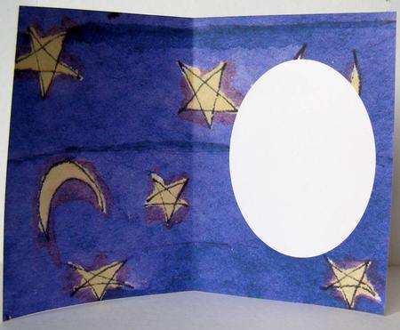 Moon and Stars Insert by Margaret McCartney