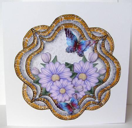 Foral Topper by Margaret McCartney