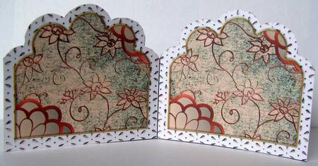 Coloured Daisies 1 Anglaise Matching Card Insert by Margaret McCartney