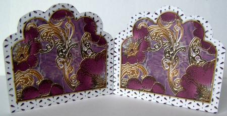 Lavender View Anglaise 1 Matching Card Insert by Margaret McCartney