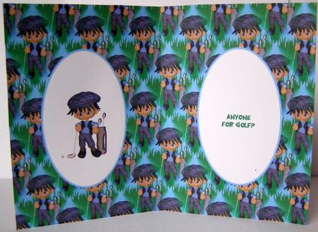 Anyone for Golf Insert by Margaret McCartney