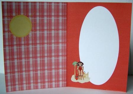 Raggedy Doll on Beach Insert by Margaret McCartney