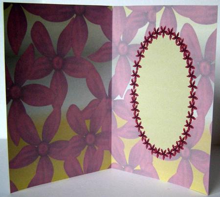 Christmas Flower Insert by Margaret McCartney