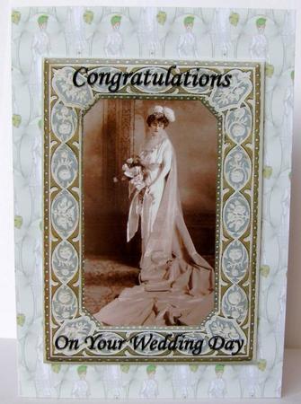 Vintage Bride Vellum by Margaret McCartney