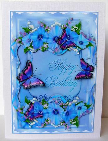 Floral Random Shape Layered by Margaret McCartney