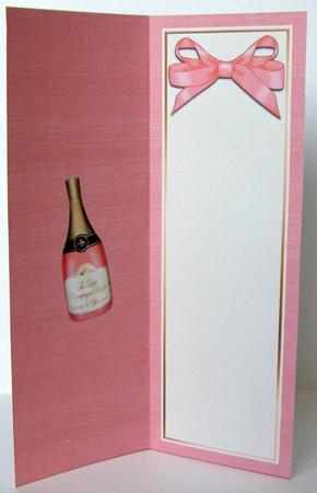 Champagne Large Dl Insert by Margaret McCartney