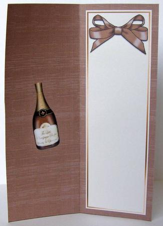 Champagne Large Dl Insert by Margaret McCartney