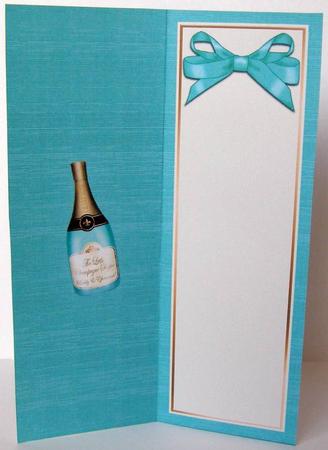 Champagne Large Dl Insert by Margaret McCartney