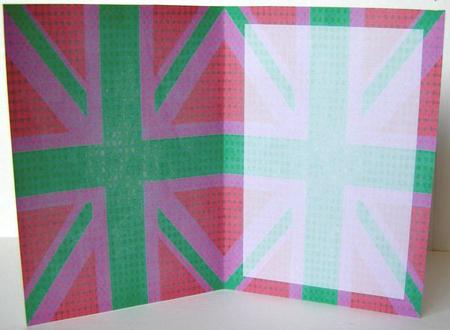 Cute Owl Gb Insert - Pink & Green by Margaret McCartney