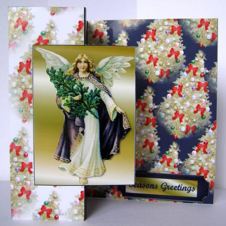 Vintage Angel Foldback by Margaret McCartney