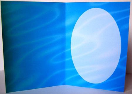 Sumptuous Satin A5 Insert - Tropical Sea by Margaret McCartney