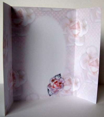 Perfect Petals Gatefold Insert by Margaret McCartney