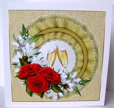 8x8 Golden Anniversary by Margaret McCartney