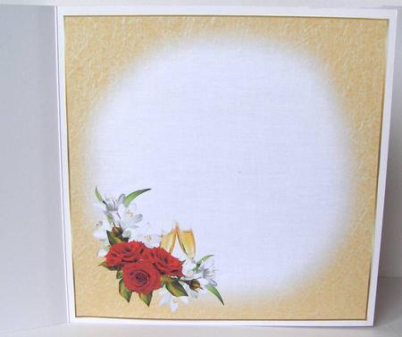 8x8 Golden Anniversary Insert Plate by Margaret McCartney