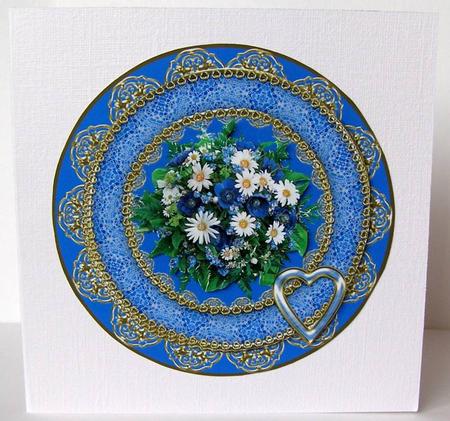 Blue and Gold Wishes by Margaret McCartney