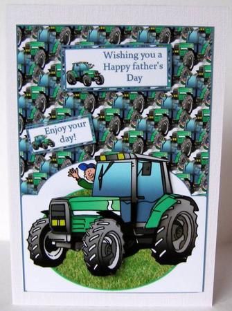 The Little Green Tractor Two by Margaret McCartney