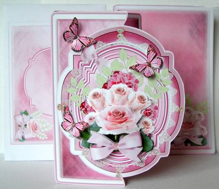 Cut Away Front Dimensional Card Lots of Accessories by Margaret McCartney