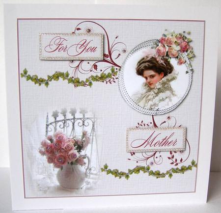 8x8 Harrison Fisher Vintage Beauty by Margaret McCartney