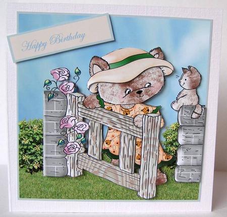 Kitty's Garden Gate by Margaret McCartney