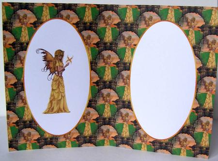 Fairy and Butterfly Insert by Margaret McCartney