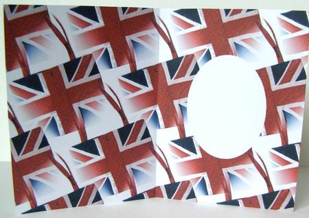 Union Flag Insert by Margaret McCartney