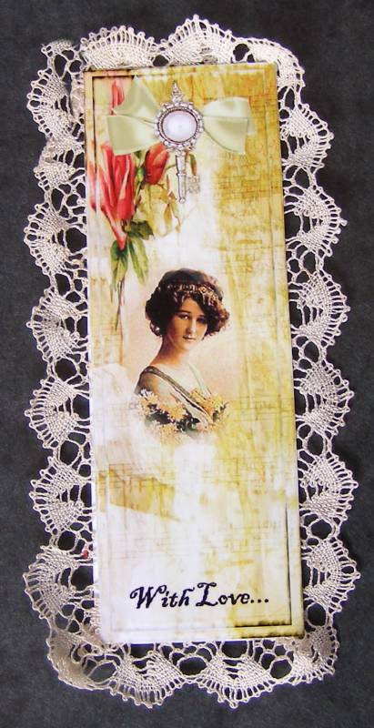 Vintage Lady Bookmarks by Margaret McCartney