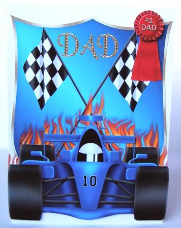 Dad Loves Formular 1 Racing by Margaret McCartney
