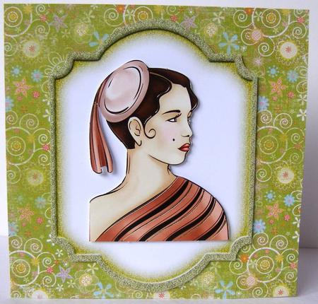 Elegant Blank Frame Layer 8 by Margaret McCartney