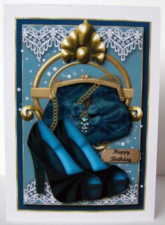 Glamor Card Topper 1 by Margaret McCartney
