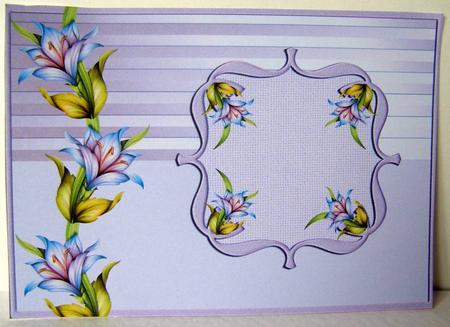 A4 Background Lavender Beauty by Margaret McCartney