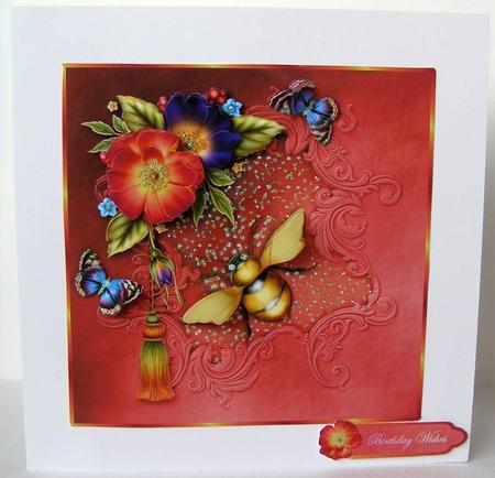 Blooms, Butterflies & Bumblebee by Margaret McCartney