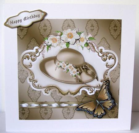 Summer Hat - Cream by Margaret McCartney