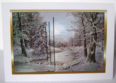 Dusk in the Snow by Margaret McCartney