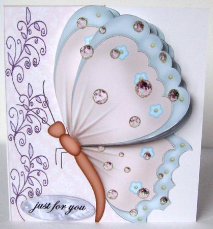 Butterflie Kisses Over the Side by Margaret McCartney