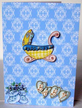 A4 Baby Boy Boots by Margaret McCartney