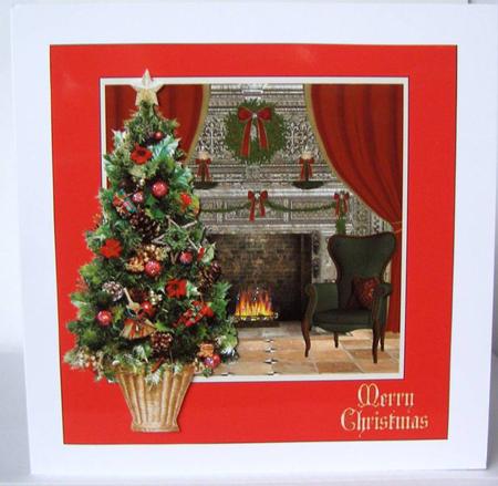 Christmas Tree Card by Margaret McCartney
