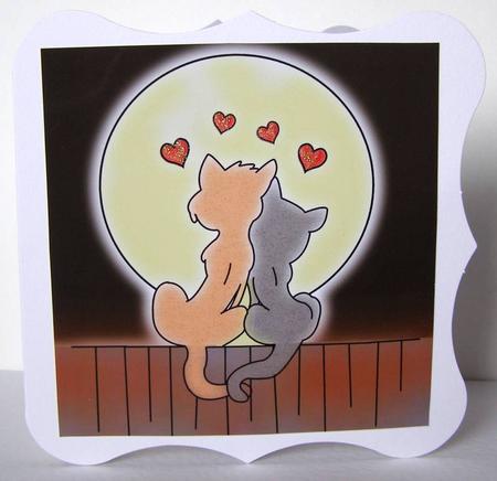 Purfect Love Coloured by Margaret McCartney