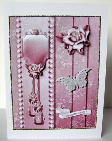 Subtle Beauty Card Topper 1 by Margaret McCartney