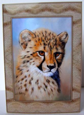 Cute Cub - Print & Fold by Margaret McCartney